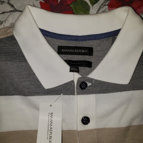 Banana Republic Mens Polo NWT - Picture 2 of 3